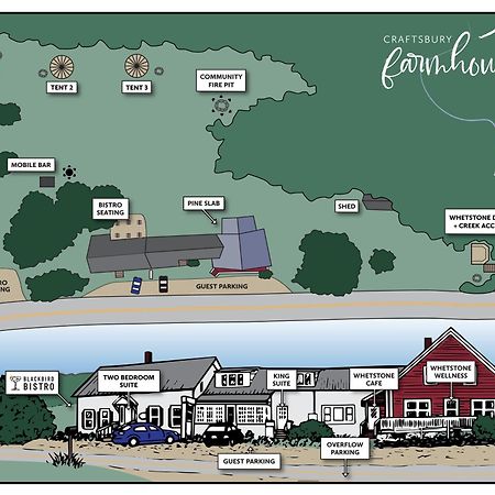 Craftsbury Farmhouse Eksteriør billede
