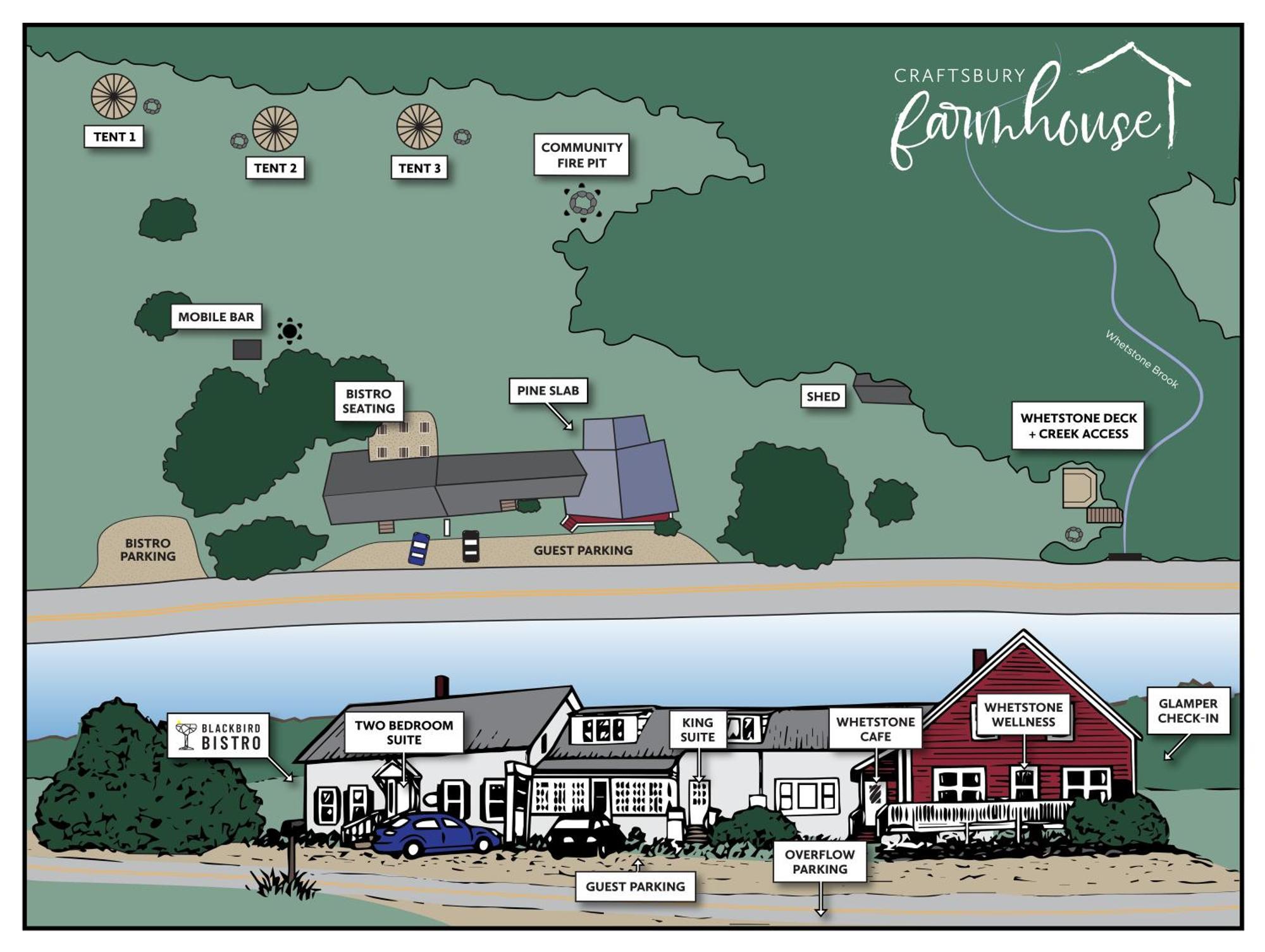 Craftsbury Farmhouse Eksteriør billede